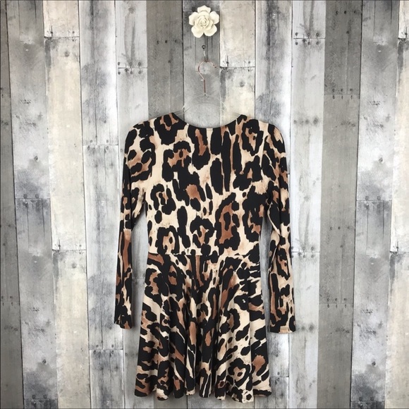 Show Me Your MuMu Cheetah Stevie Babydoll Sz S EUC - Picture 3 of 8